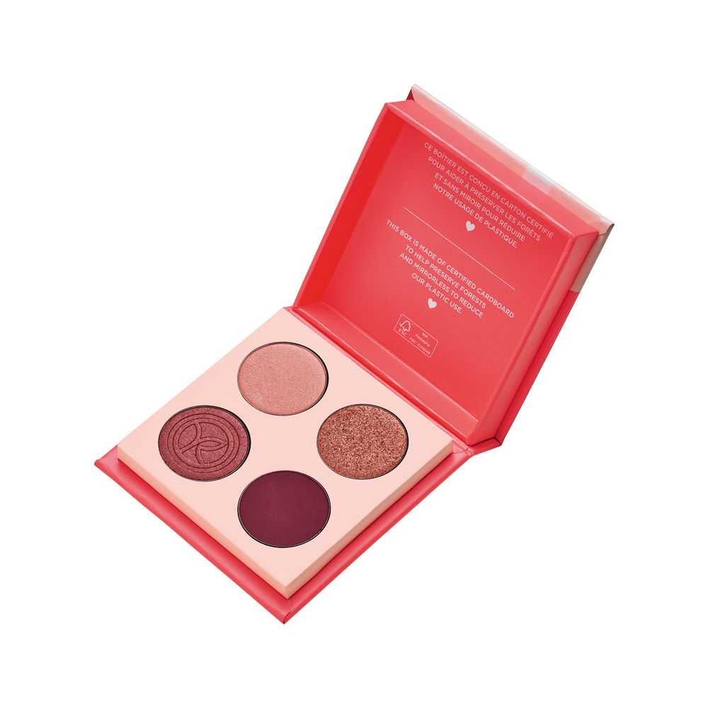 Paleta 4 Sombras Granit Rose | Yves Rocher Portugal